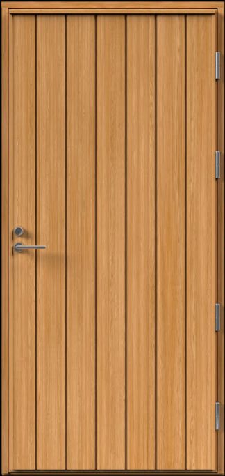 Ytterdörr Kaski Nyslott Laserad Furupanel