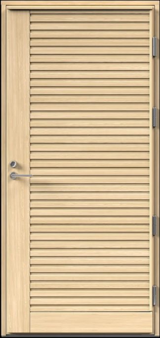 Ytterdörr Kaski Närpes Laserad Furupanel