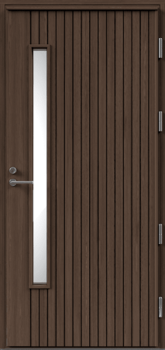 Ytterdörr Kaski Raseborg Laserad Furupanel