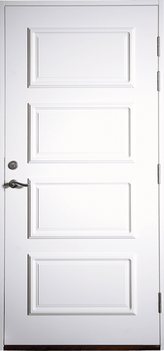 Ytterdörr Lurs Valö Tät Vit