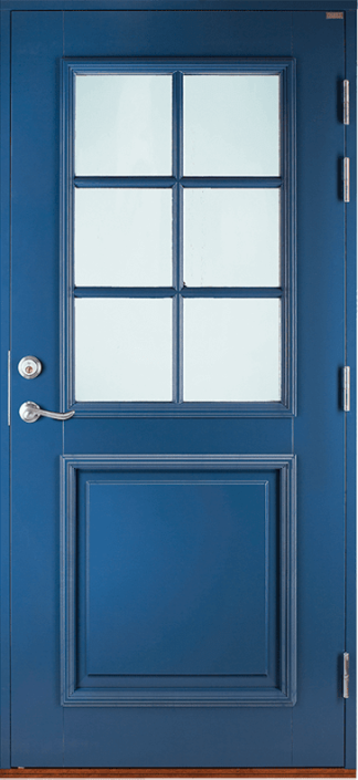 Ytterdörr Lurs Älvsbacka Thela-glas Vit