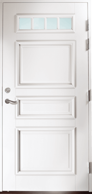 Ytterdörr Lurs Fagerhult Thela-glas Vit