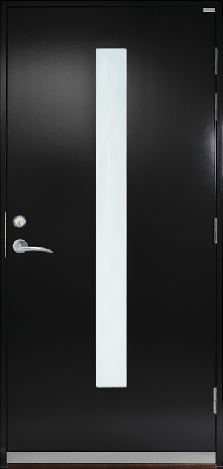 Ytterdörr Lurs Hammarö Klarglas Vit