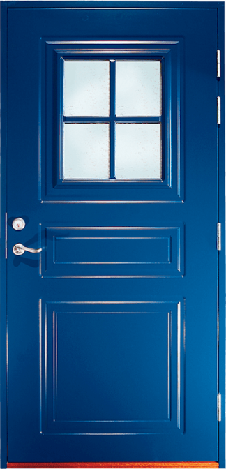 Ytterdörr Lurs Väddö Klarglas Vit