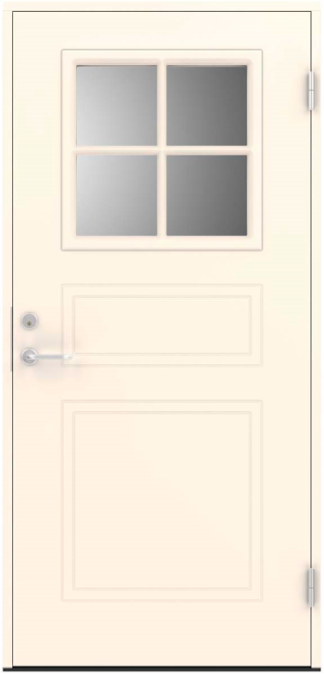 Swedoor Ytterdörr Catavu C8010 Klarglas Vit (BG Special)