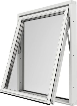 Vridfönster Elitfönster Original Trä 100 3-glas Vitmålat Trä Express