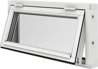 Överkantshängt Elitfönster Original Trä 100 3-Glas Vitmålat Trä Express