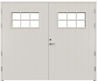 Garagedörr Leksandsdörren Insjön Med Glas