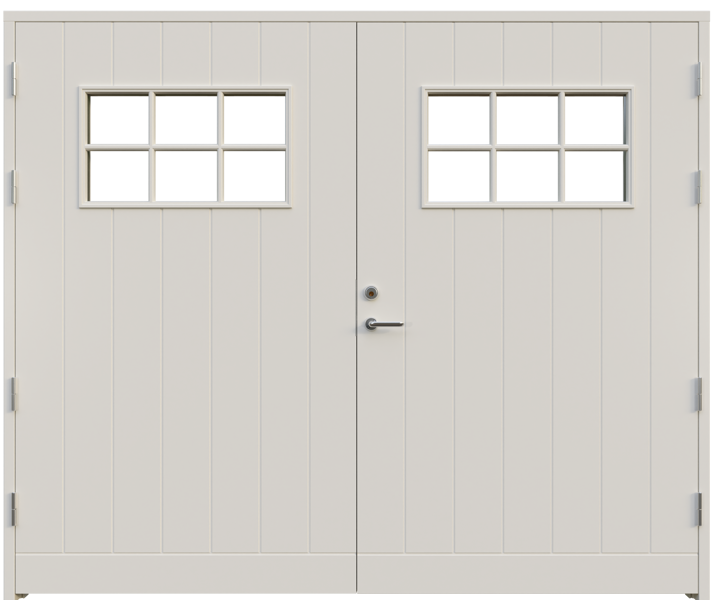 Garagedörr Leksandsdörren Insjön Med Glas