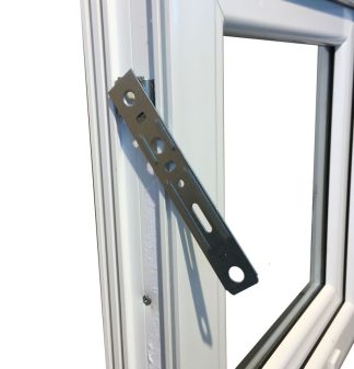 Monteringsjärn till PVC-Fönster - 10st