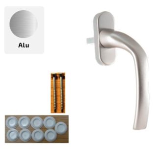 Fönsterhandtag Svenska Fönster Rak/rund Profil