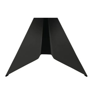 Halle Nockbeslag Plåt 2m Svart Np120